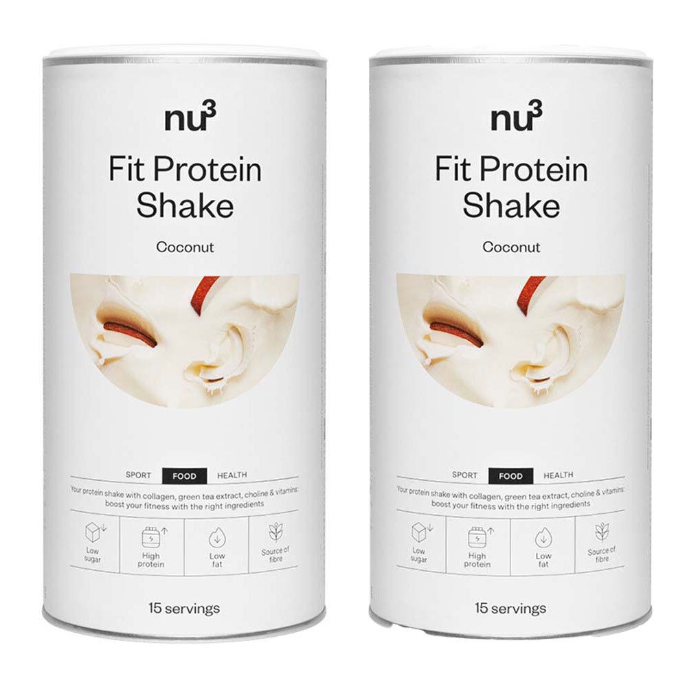 NU3 Fit Shake, Noix de coco
