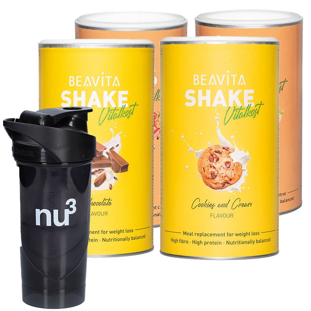 BEAVITA Pack minceur 4 semaines, Soupes & Chocolate and Cookie Shakes