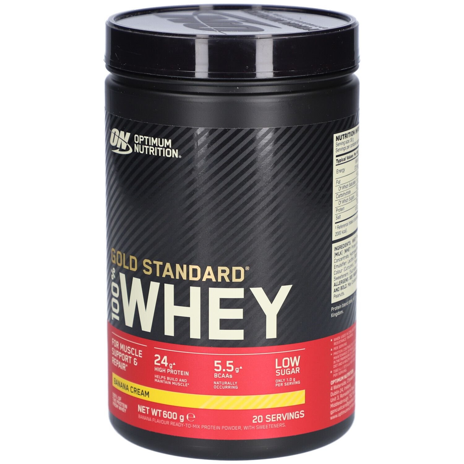 Optimum Nutrition 100% Whey Gold Standard Crème de Banane