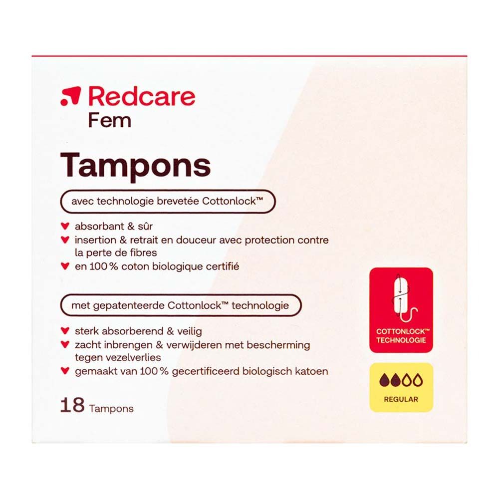 Tampons Redcare réguliers