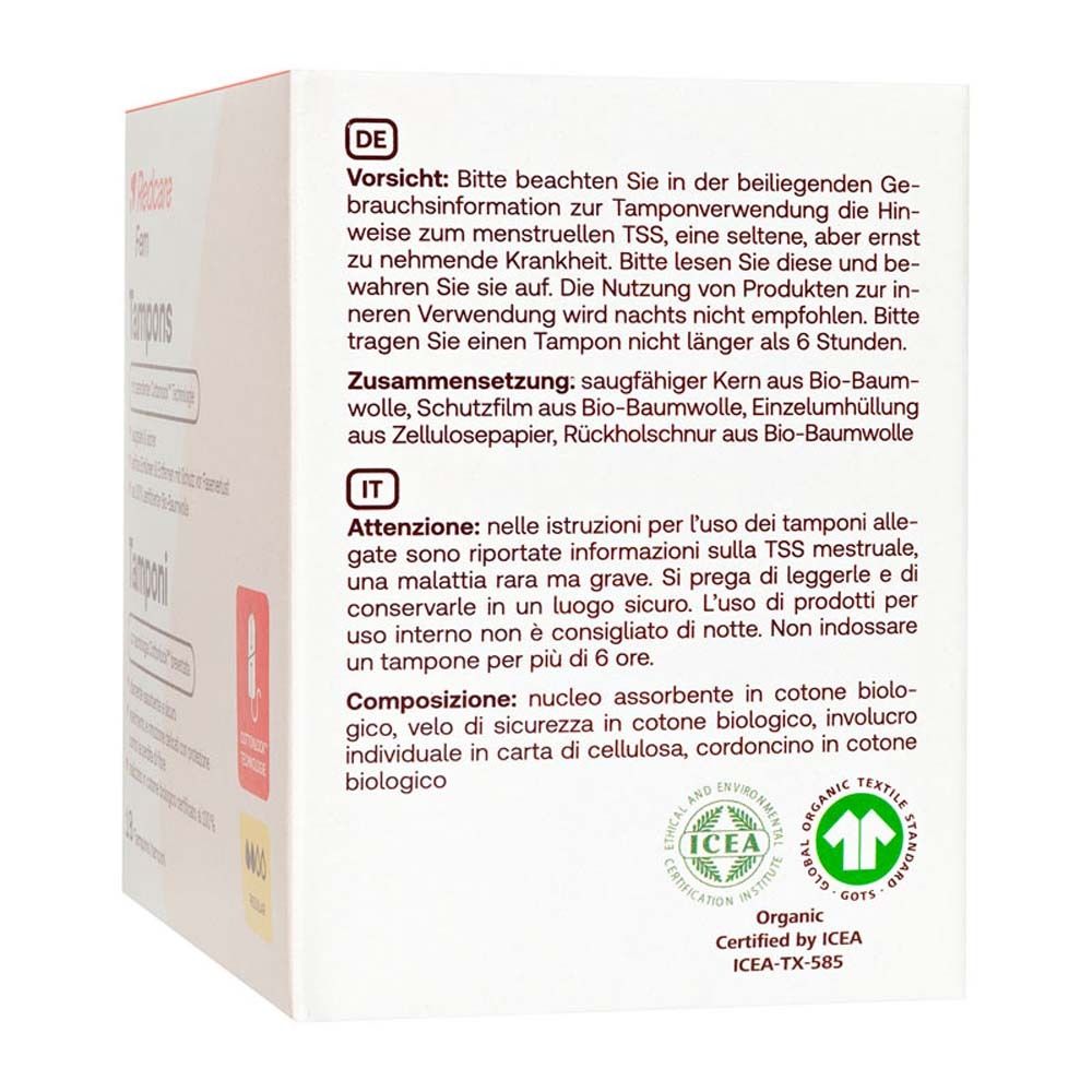 Tampons Redcare réguliers