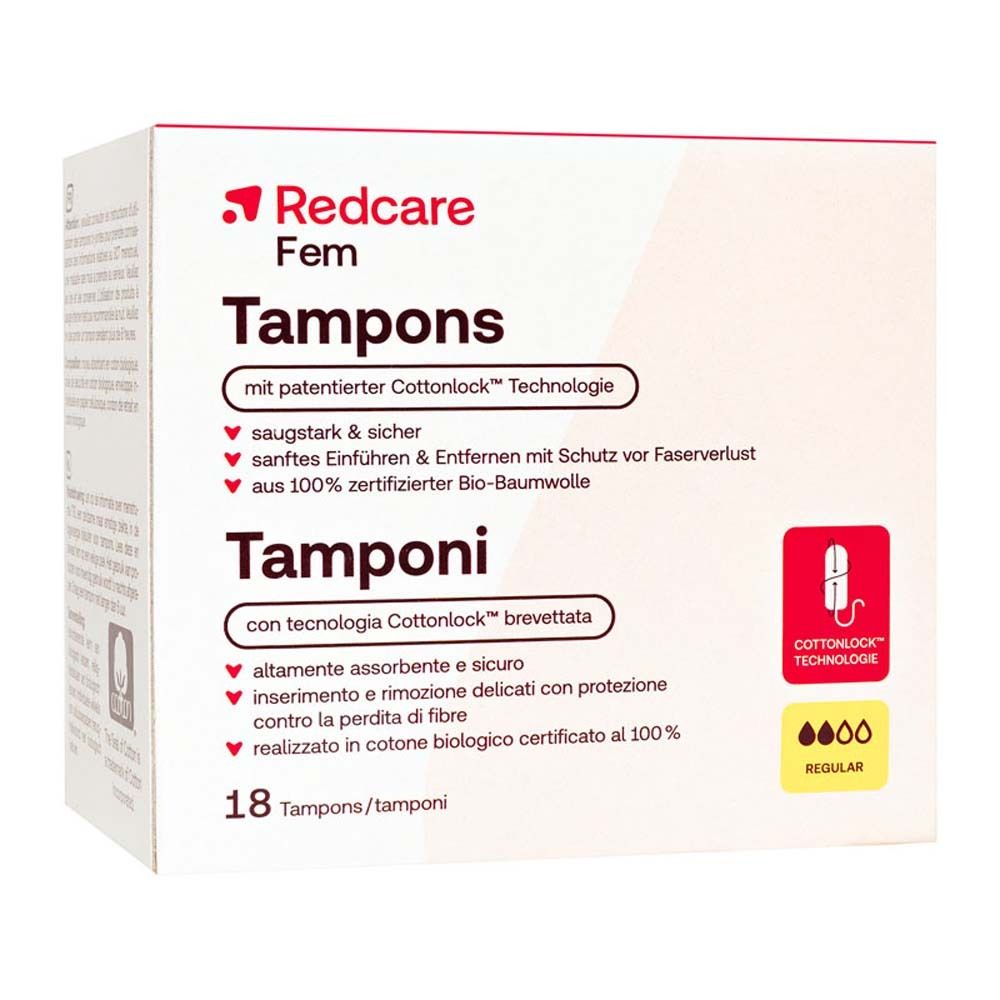 Tampons Redcare réguliers