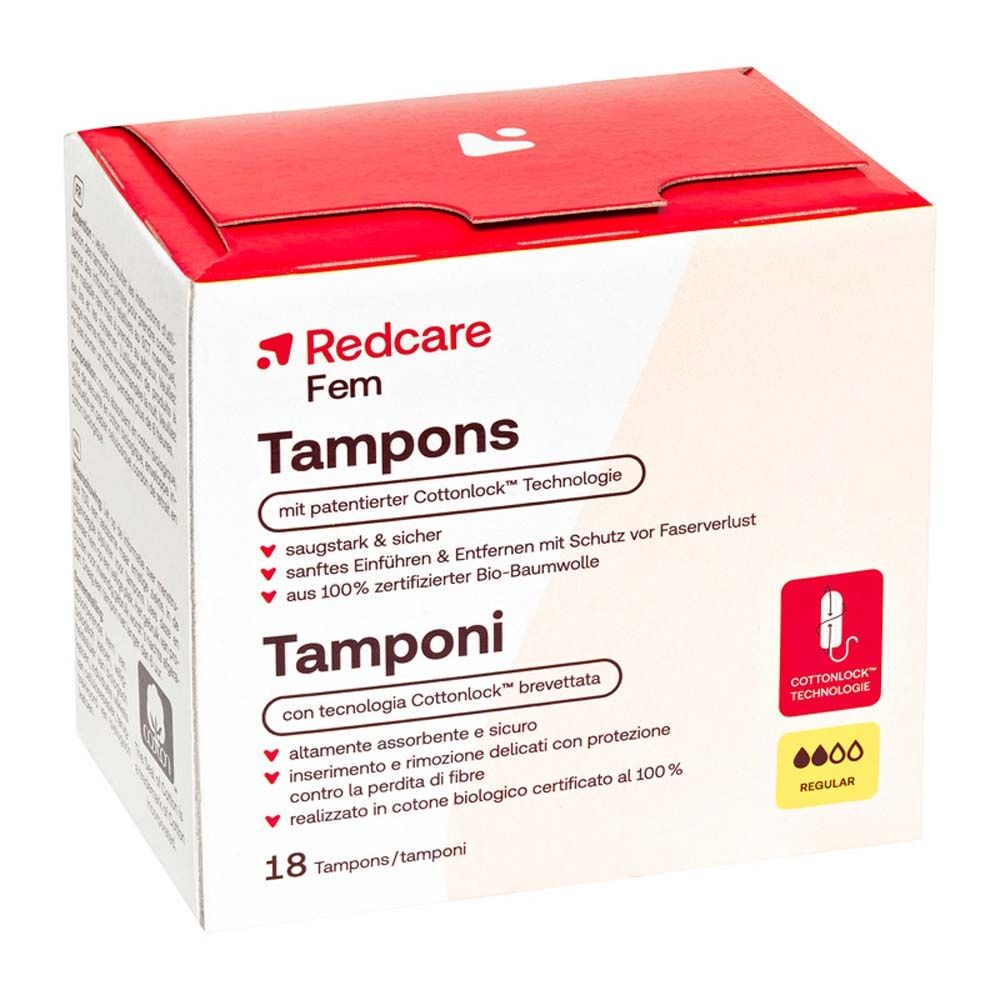 Tampons Redcare réguliers