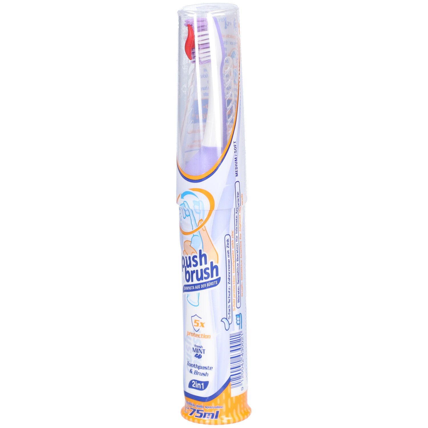PushBrush Brosse à dents 2en1 1 pc(s) Redcare Pharmacie — free download