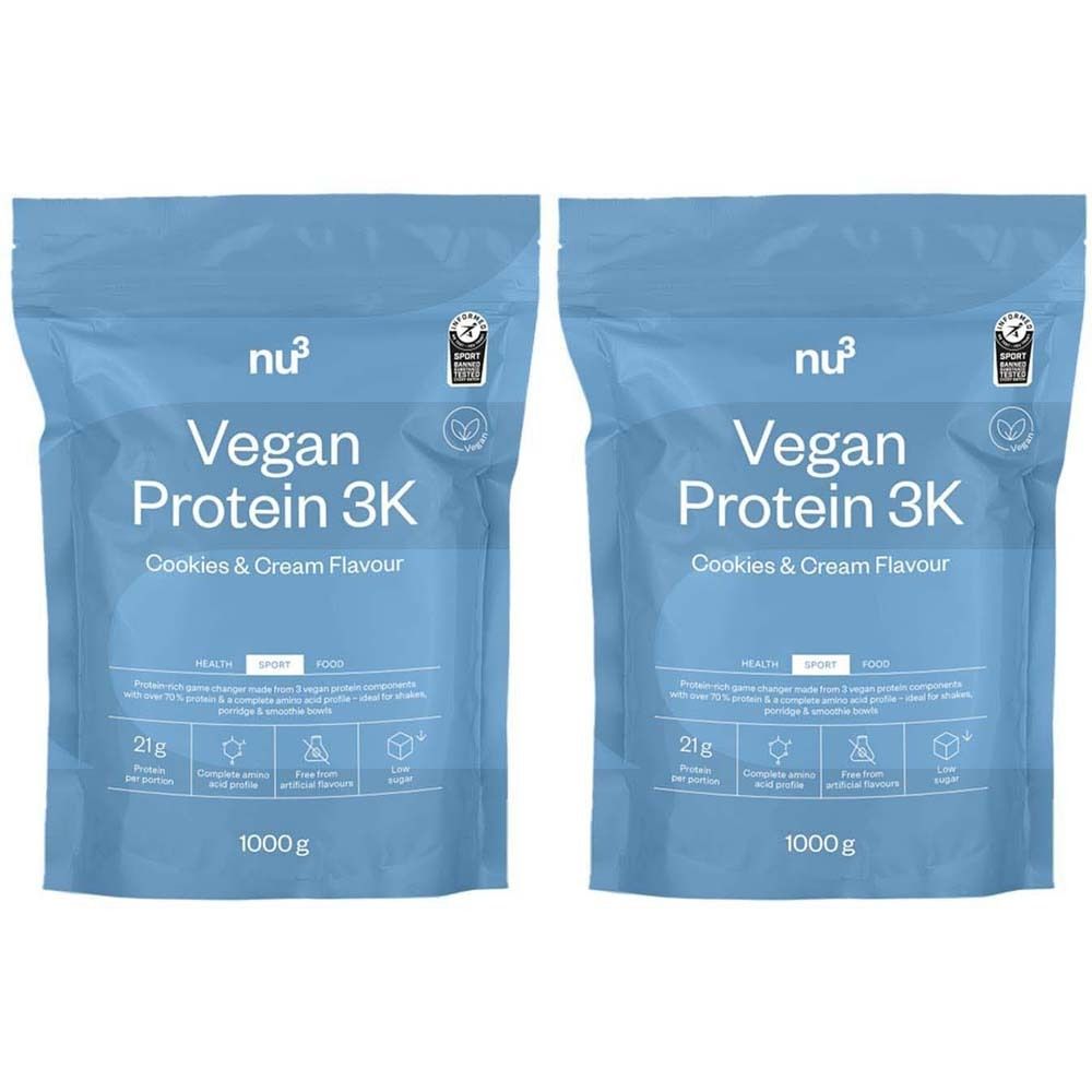 nu3 Vegan Protein 3K Cookies & Cream