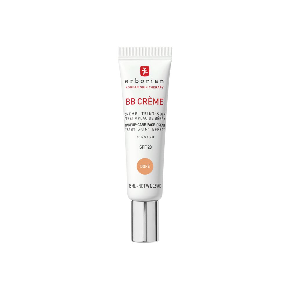 Tube Erborian BB Crème Doré SPF 20 de 15ml.