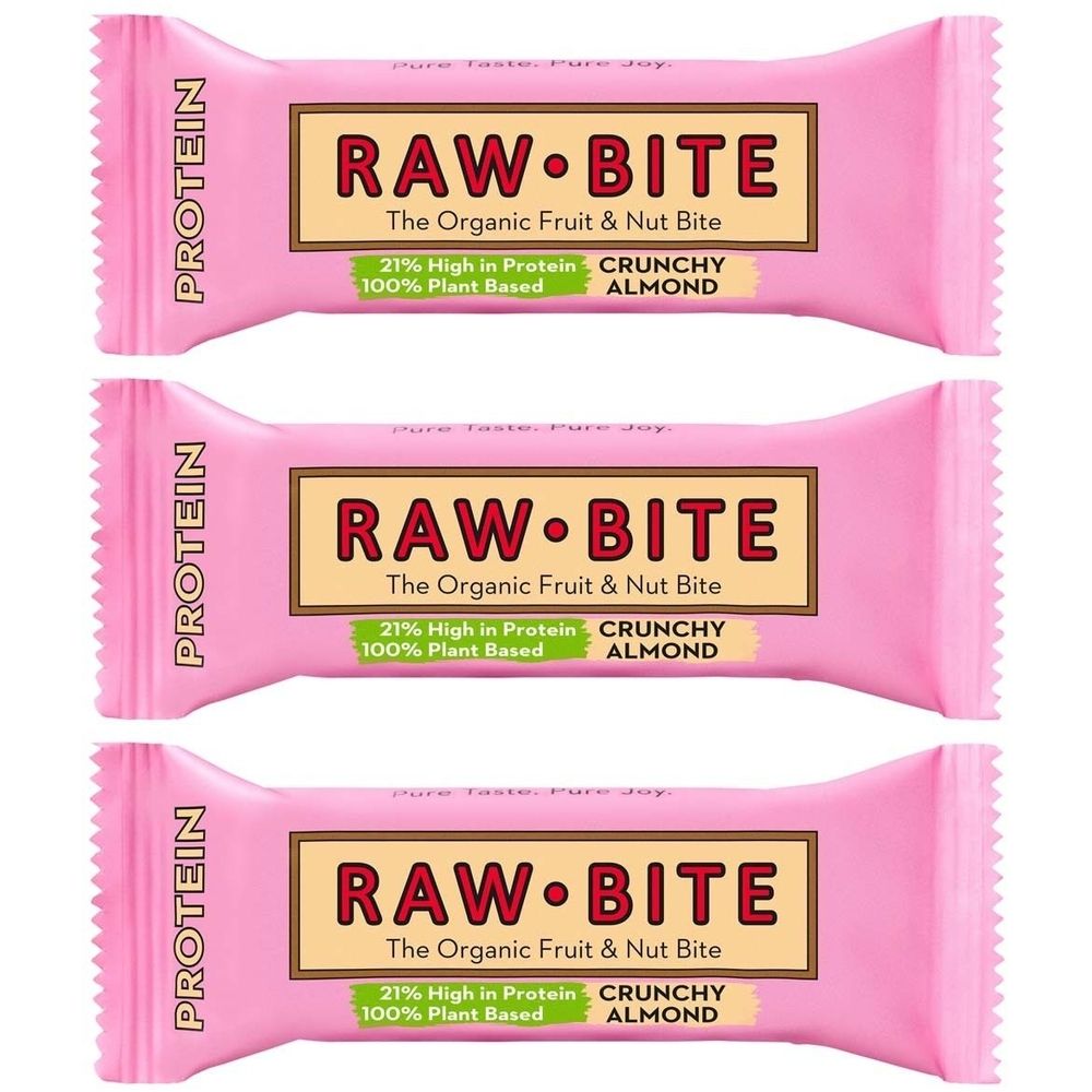 Raw Bite Protein Crunchy Almond 3x