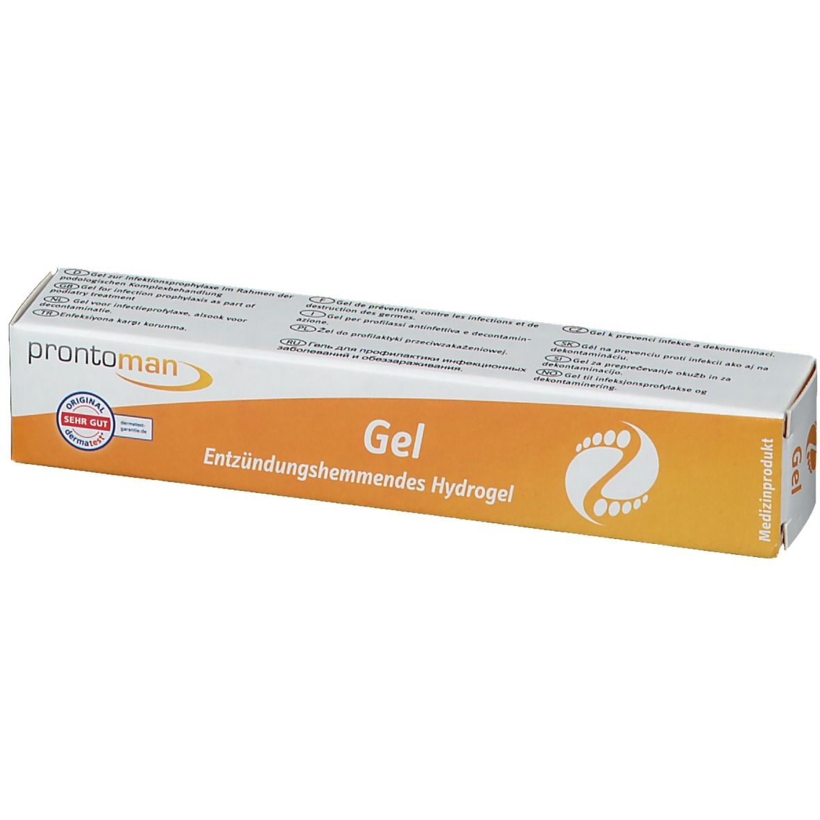 Emballage de gel prontoman, hydrogel anti-inflammatoire.