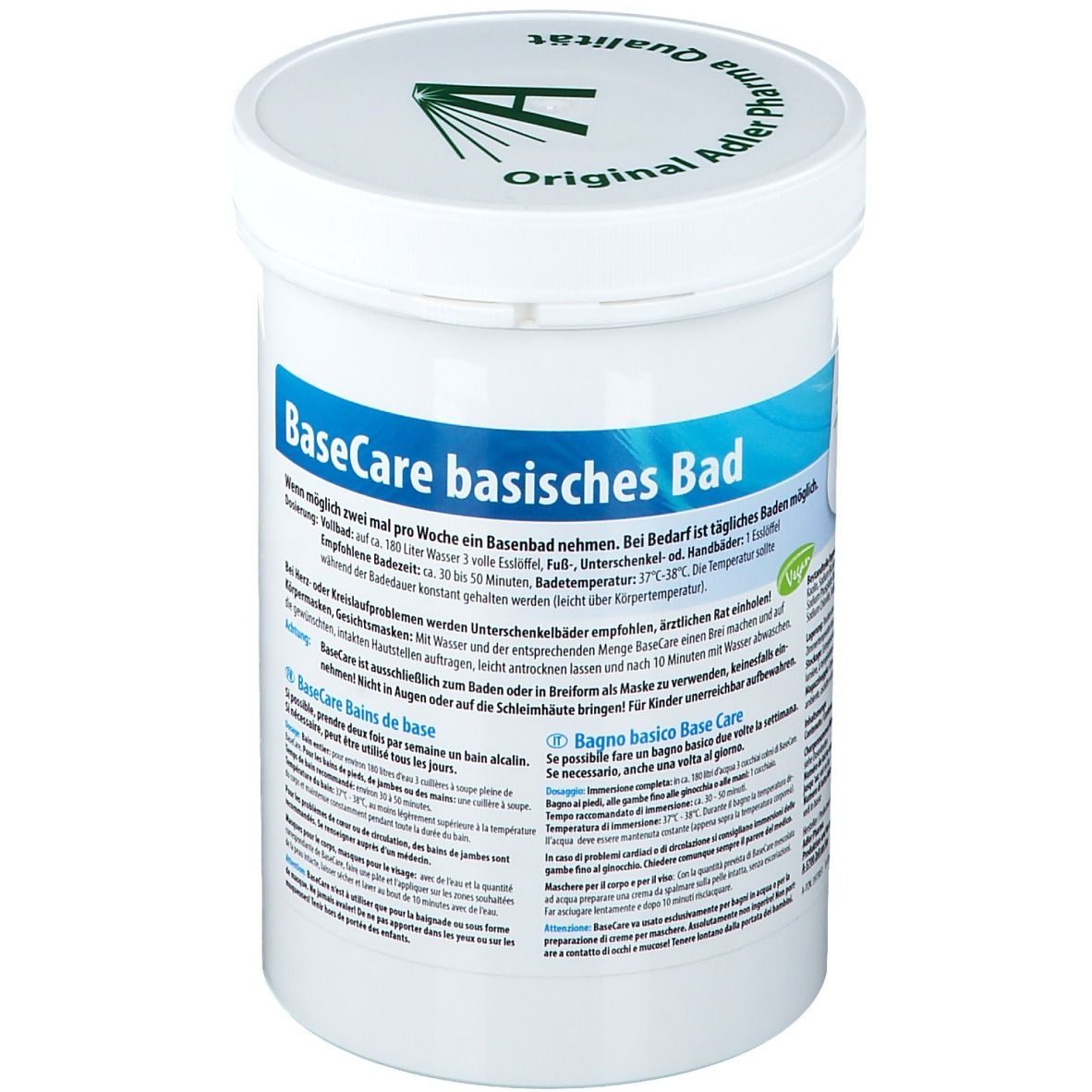 Adler Pharma BaseCare Bain alcalin