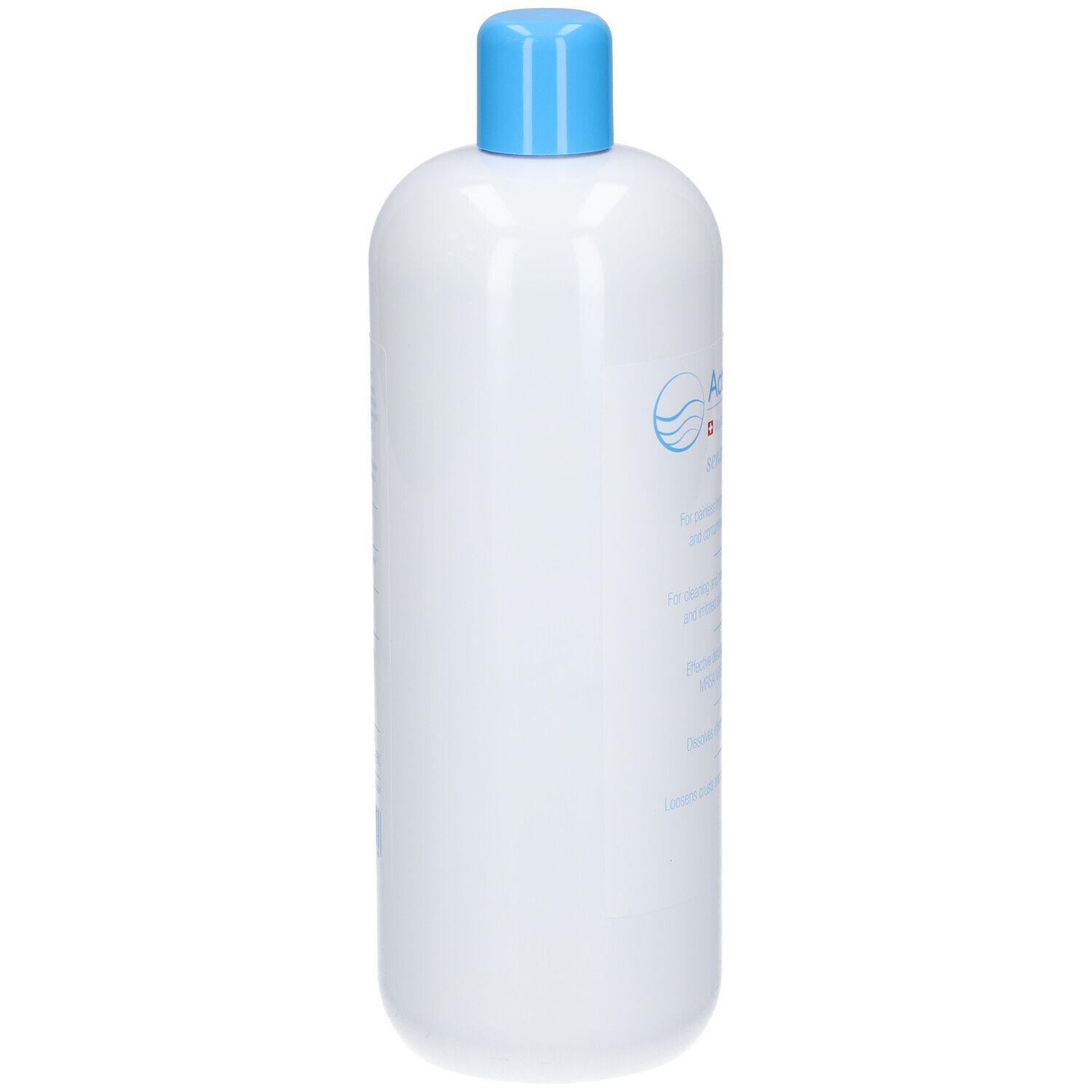 ActiMaris sensitiv. Bouteille blanche avec bouchon bleu. Texte en allemand. 1000ml.