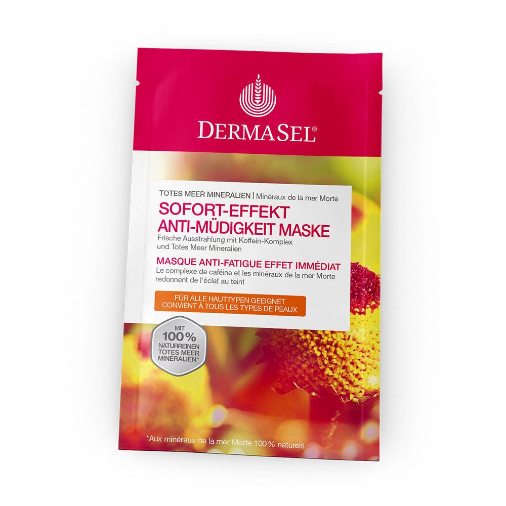 DERMASEL® Masque de la Mer Morte Anti-Fatigue