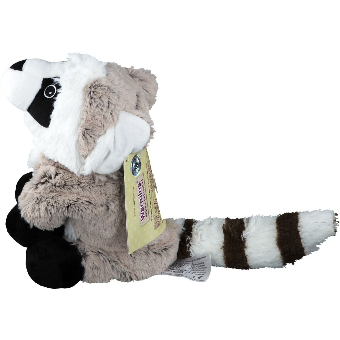 Raton Laveur En Peluche Tricoté Main - Cadeau Réconfortant, Porte-bonheur, Pour Prompt Rétablissement Ou Décoration Douce