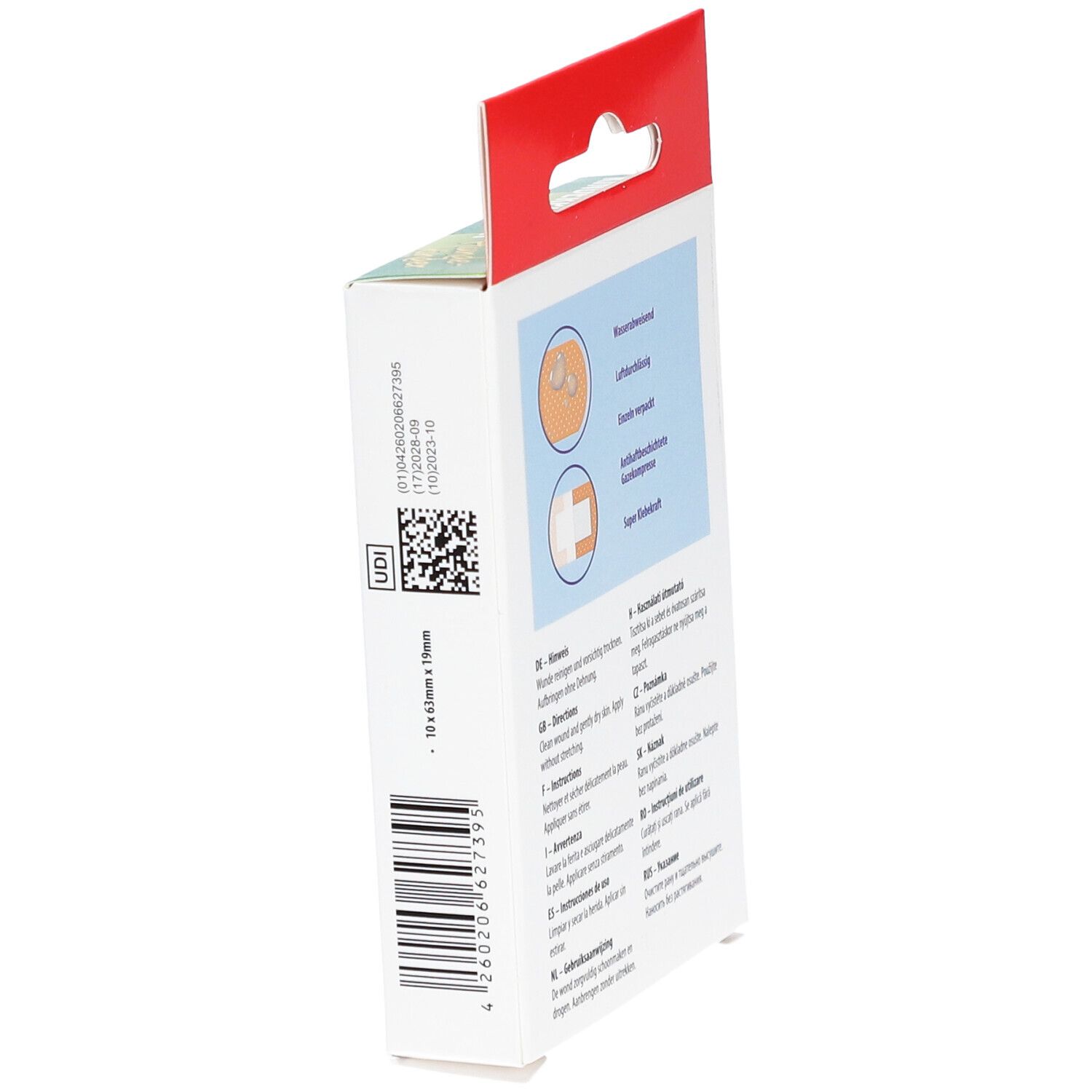 Pansements Wundmed pour enfants Chiens-Enfants 10 pièces, hydrofuges, hypoallergéniques.