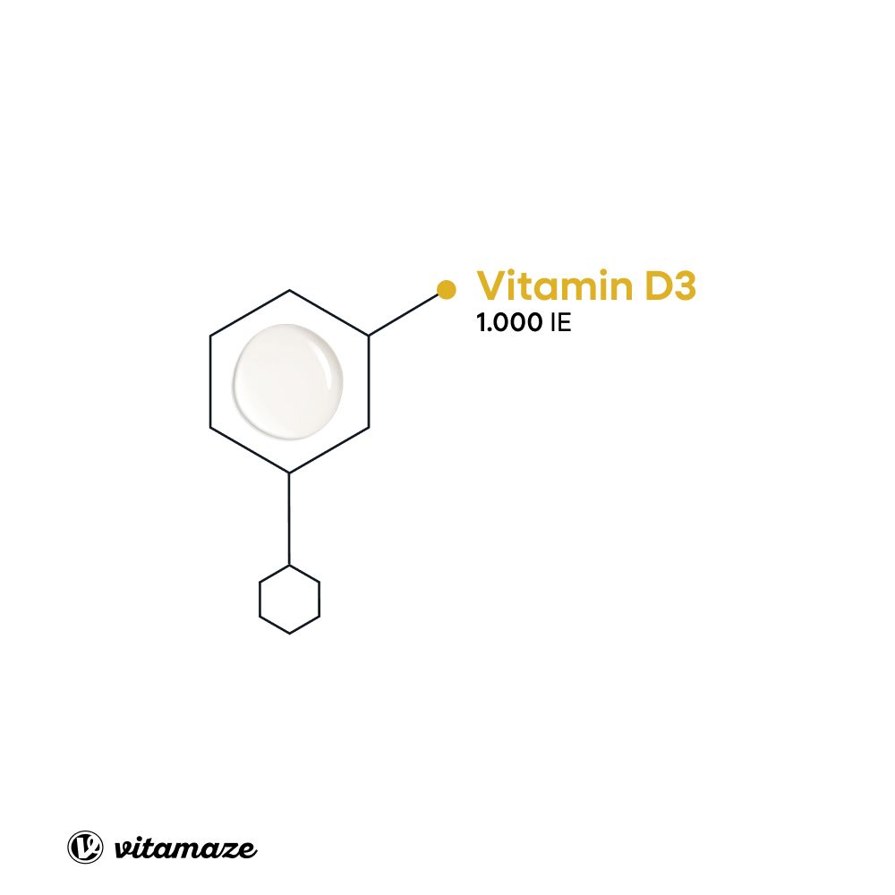 Vitamaze Vitamine D3 Gouttes 1000 U.I.