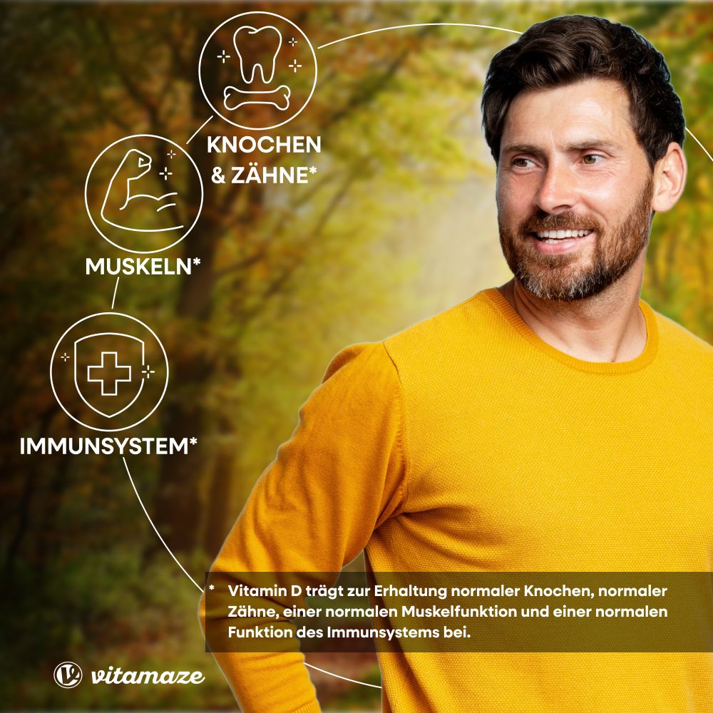 Vitamaze Vitamine D3 Gouttes 1000 U.I.