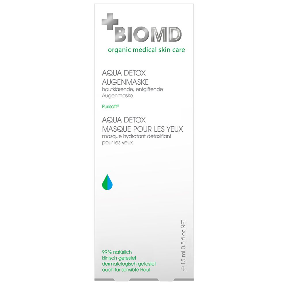 BIOMED Aqua Detox masque pour les yeux