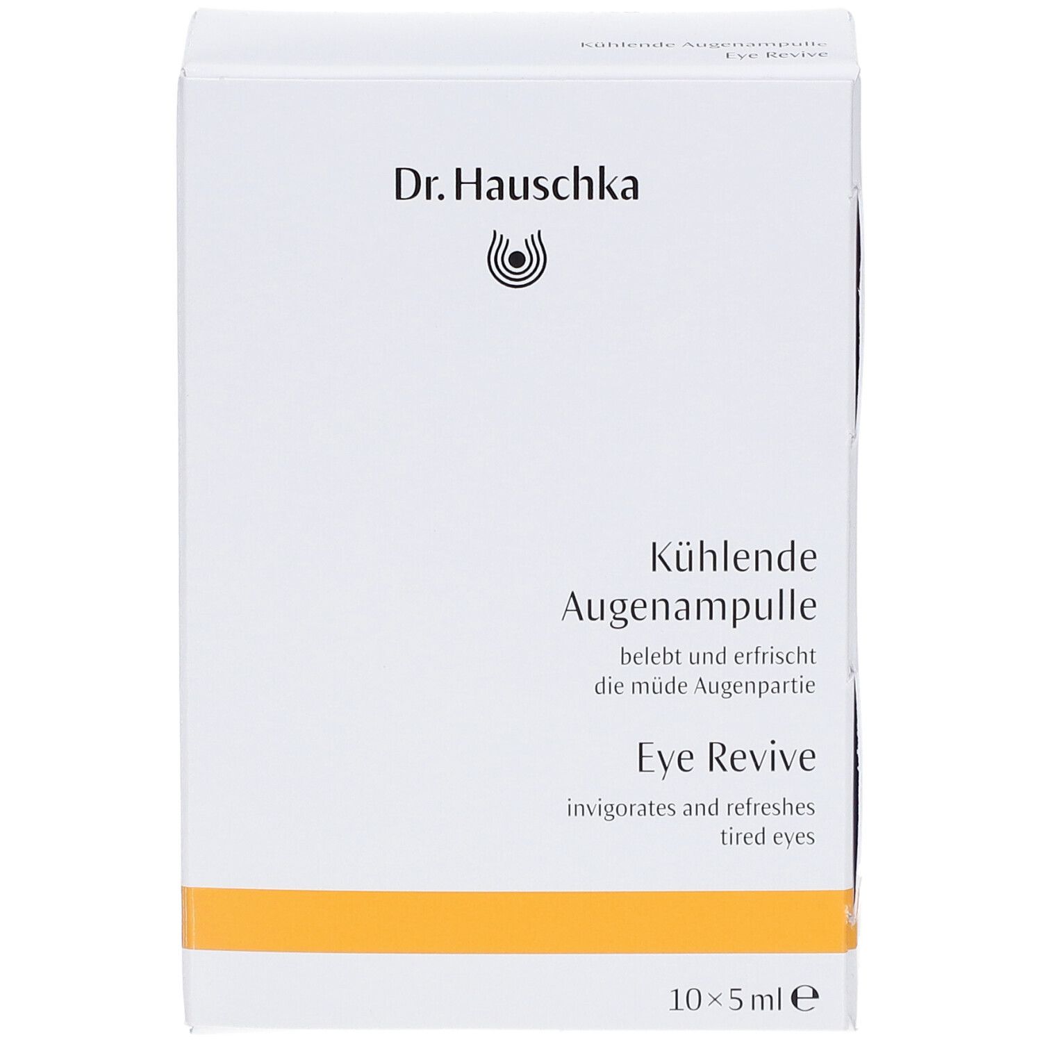 Dr. Hauschka Ampoule Rafraîchissante Yeux, boîte de 10x5ml.