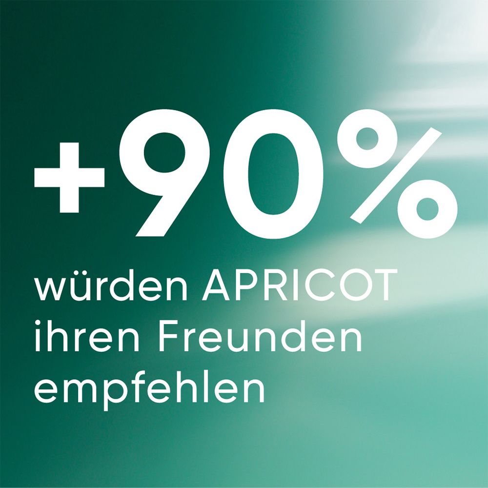 +90% recommanderaient APRICOT à leurs amis.