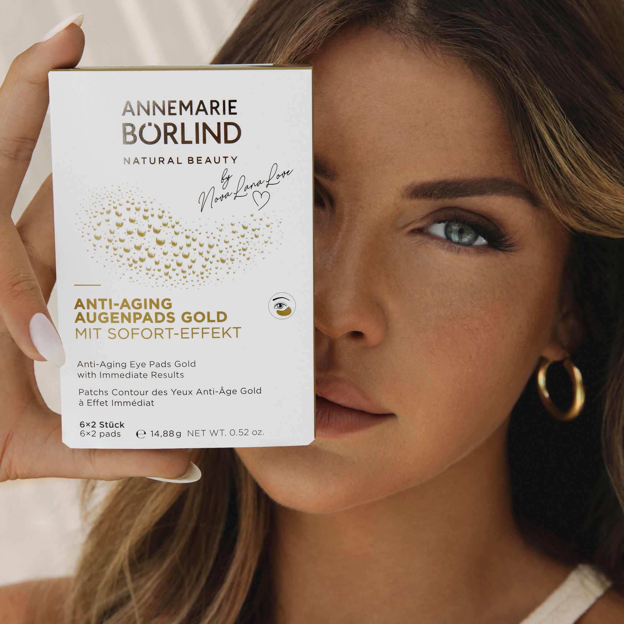 ANNEMARIE BÖRLIND ANTI-AGING Pads pour les yeux Or