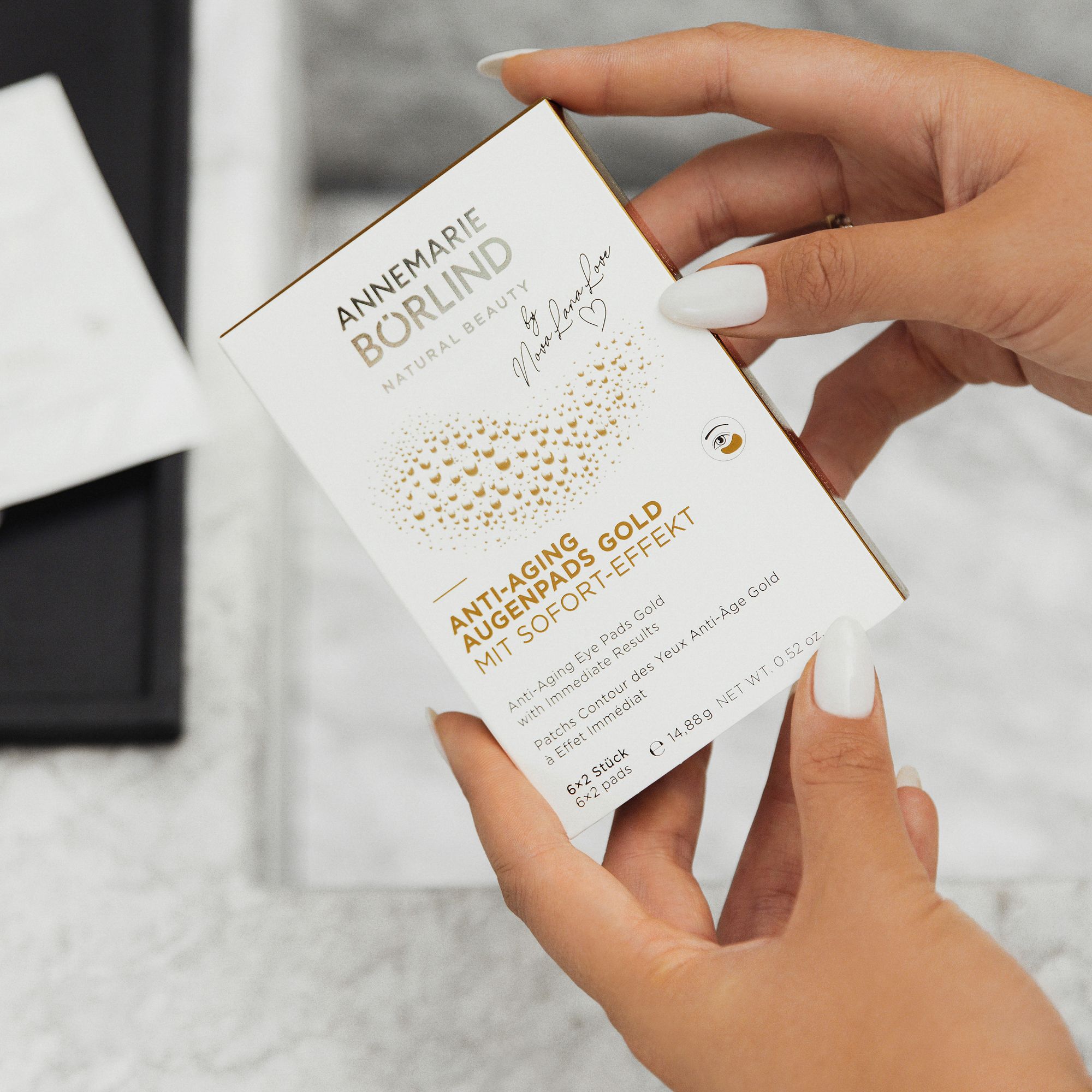 ANNEMARIE BÖRLIND ANTI-AGING Pads pour les yeux Or
