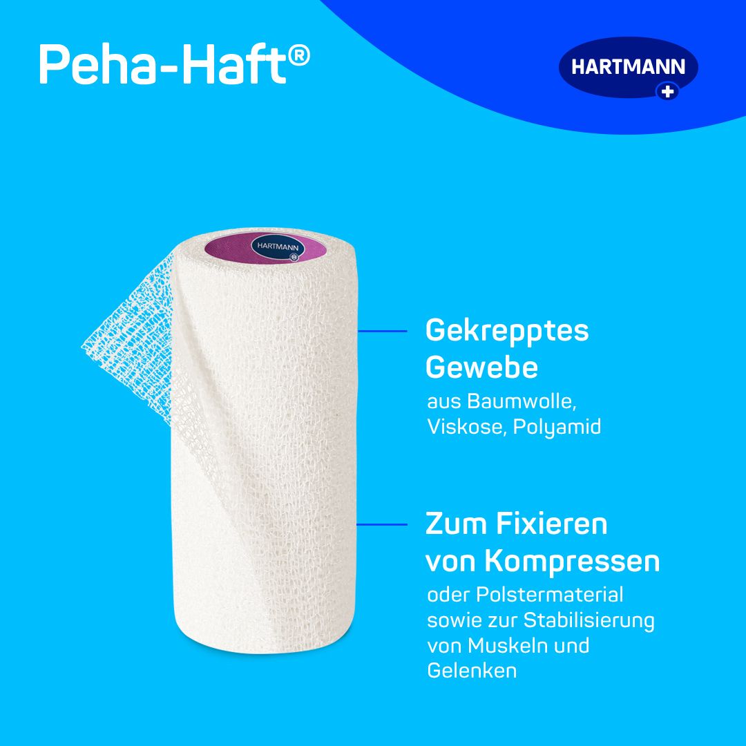 Peha-haft® Bandage de fixation sans latex 8 cm x 4 m