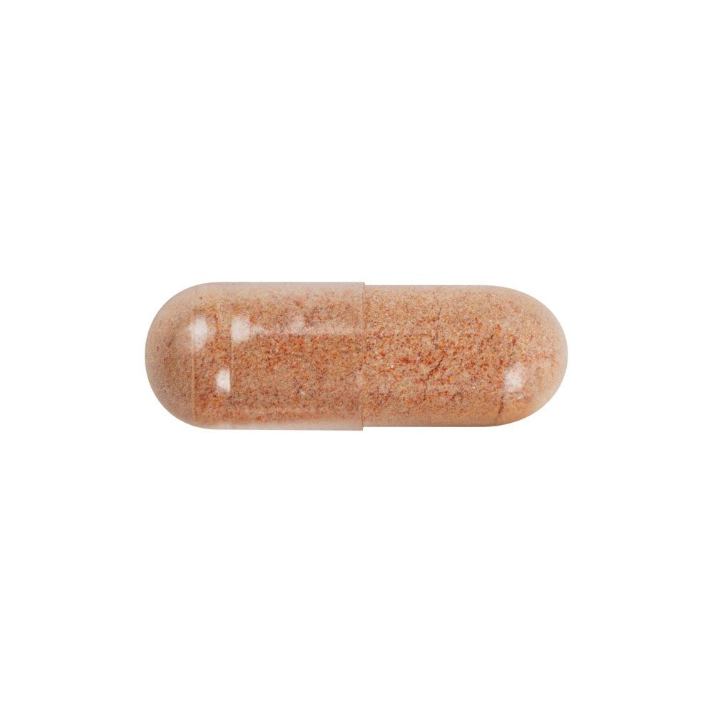 Capsule individuelle de Redcare Vita Peau Cheveux Ongles, gros plan.