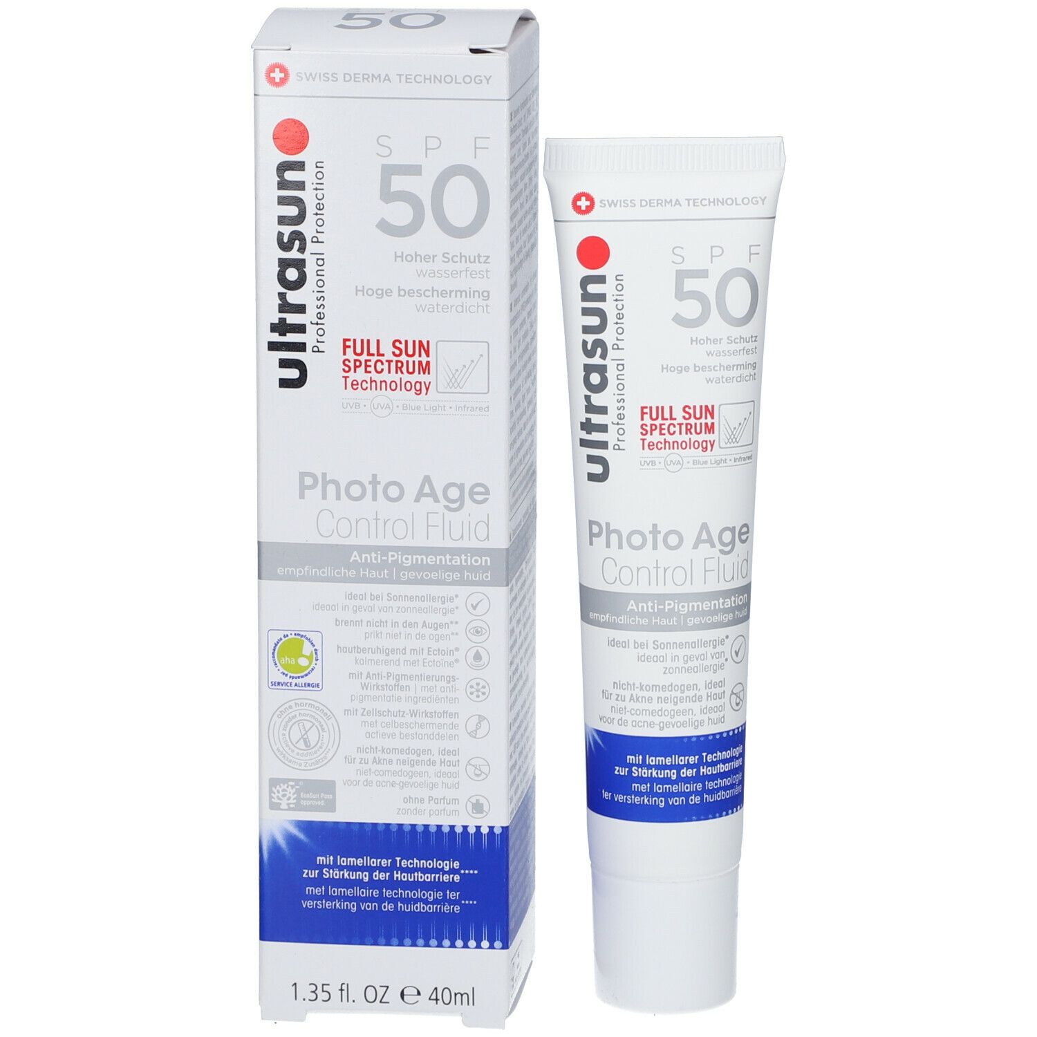 ultrasun Photo Age Anti-Pigmentation Control Fluid SPF50