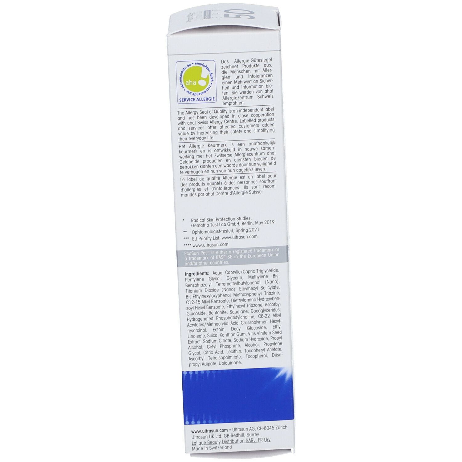 ultrasun Photo Age Anti-Pigmentation Control Fluid SPF50