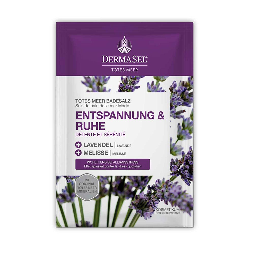 DERMASEL® Sels de bain Mer Morte Détente & Repos