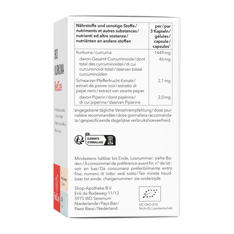 Redcare Curcuma Bio