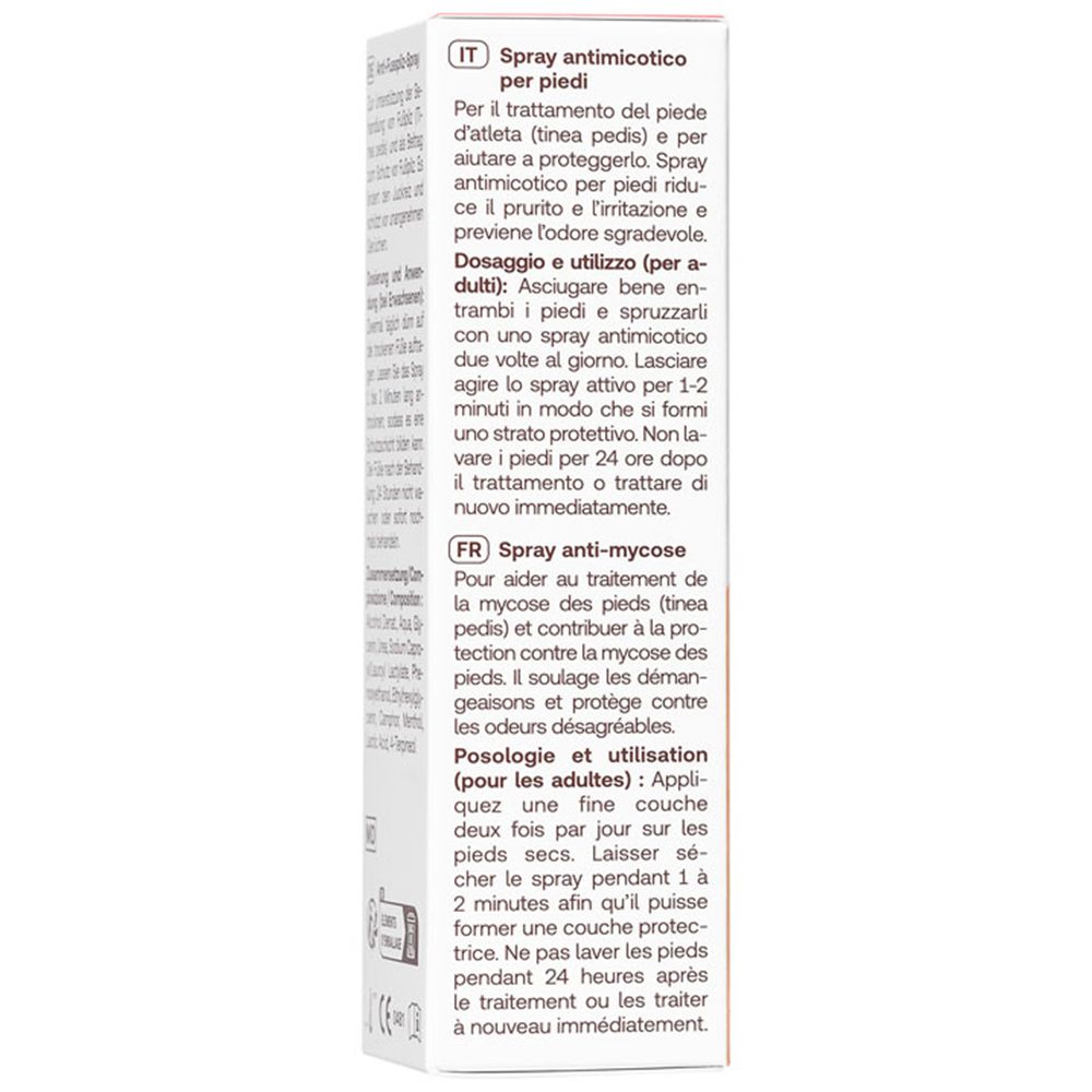 Redcare Spray antimycosique pour les pieds