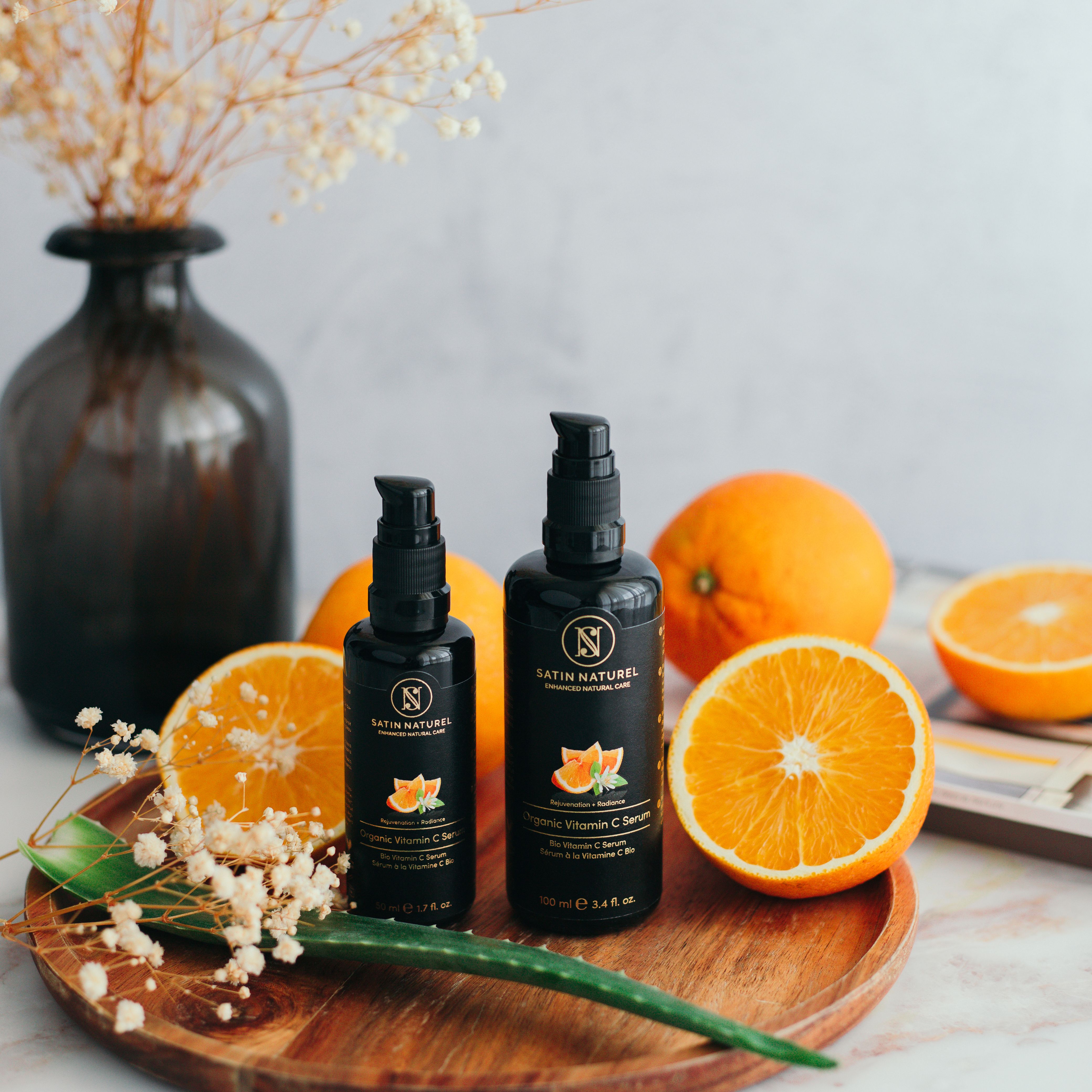 SATIN NATUREL BIO Sérum à la vitamine C