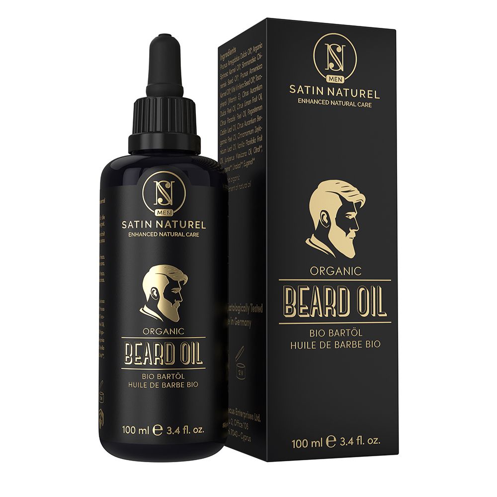 SATIN NATUREL Huile de barbe BIO