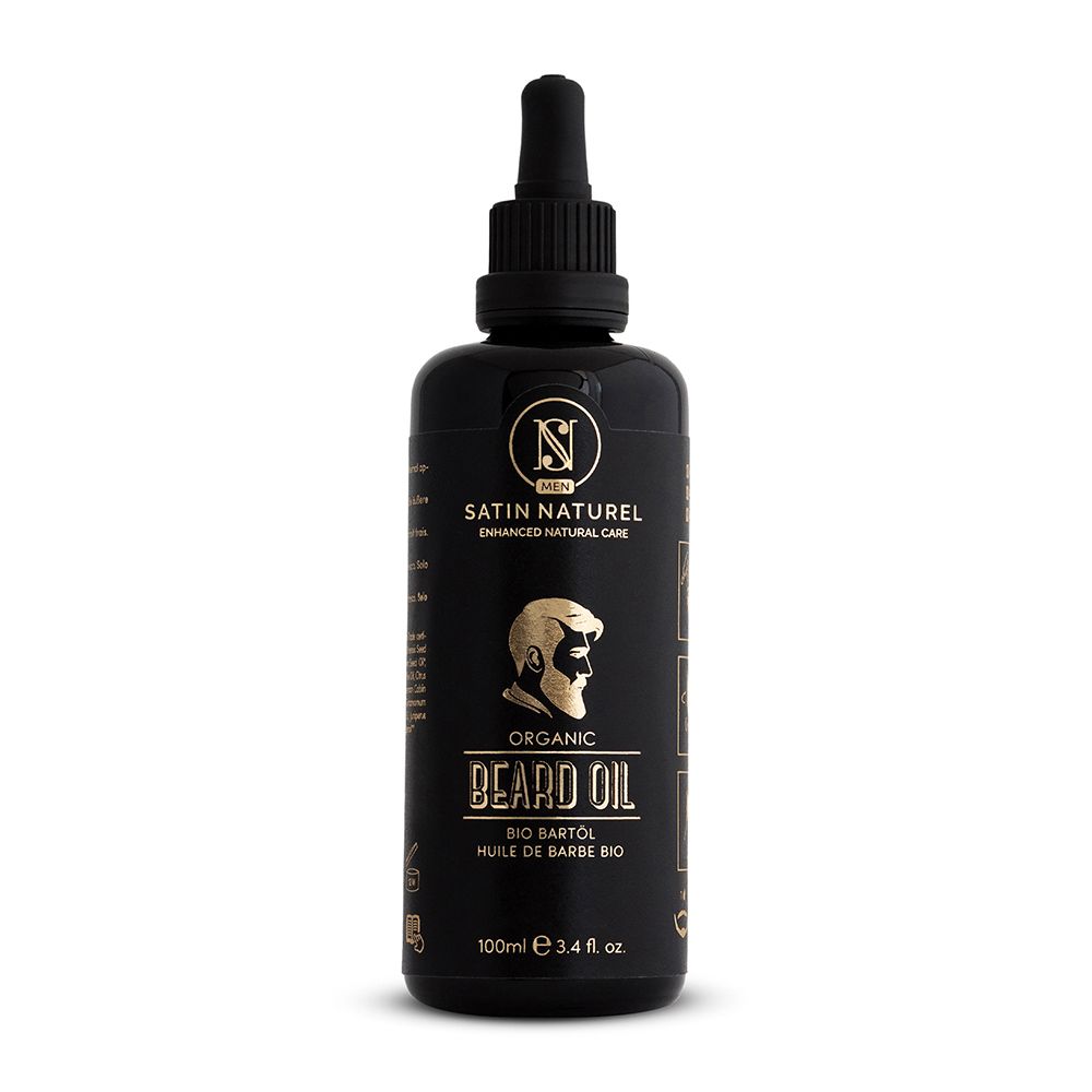 SATIN NATUREL Huile de barbe BIO