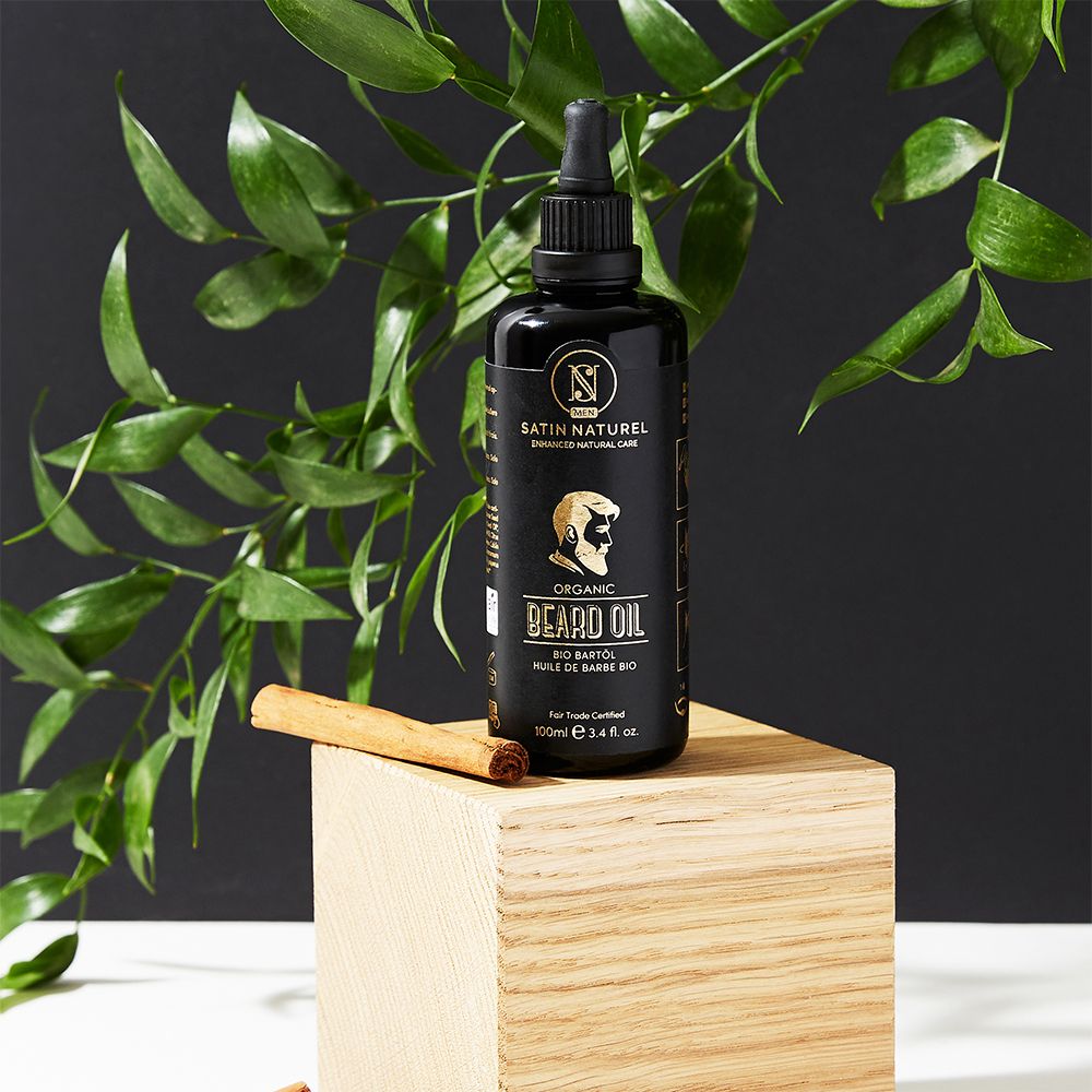 SATIN NATUREL Huile de barbe BIO