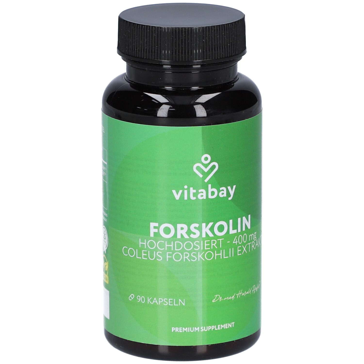Boîte de capsules Vitabay Forskolin, 90 capsules.