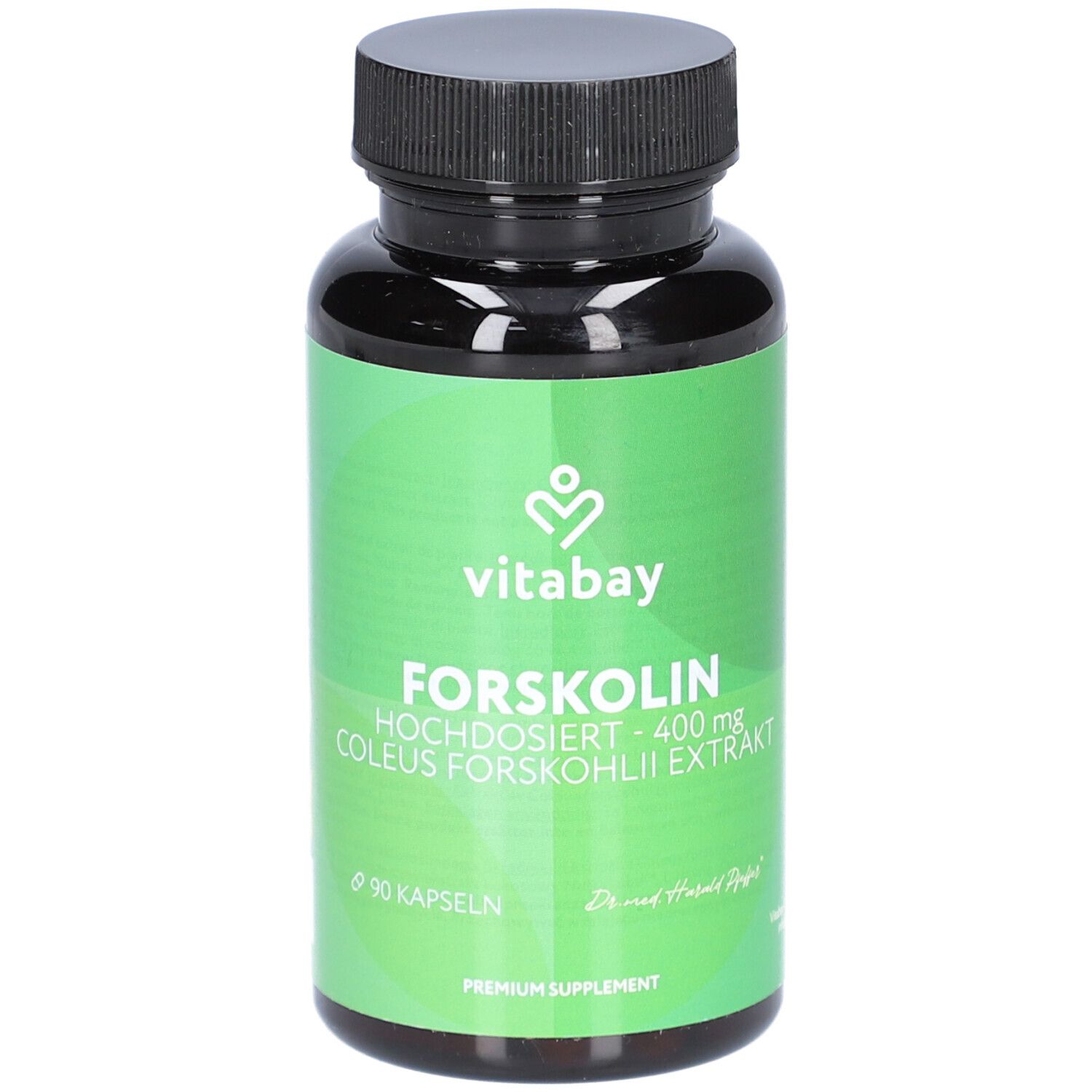 Boîte de capsules Vitabay Forskolin, 90 capsules.