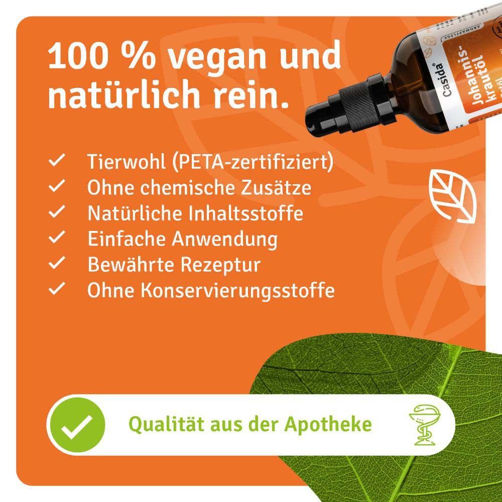 Flacon de produit avec texte : 100 % végétalien et naturellement pur. Certifié PETA, sans additifs chimiques, ingrédients naturels.