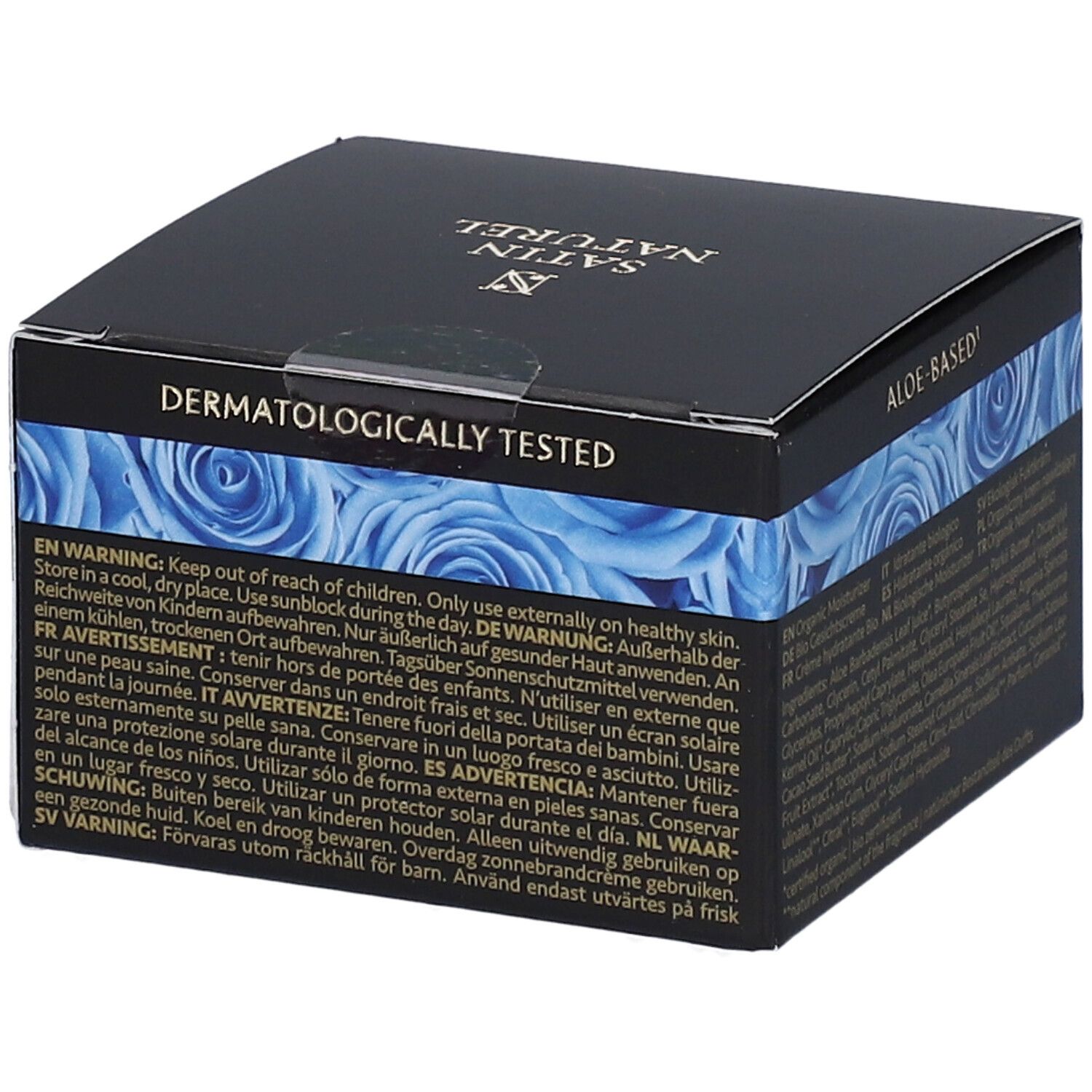 SATIN NATUREL Crème à l'acide hyaluronique bio