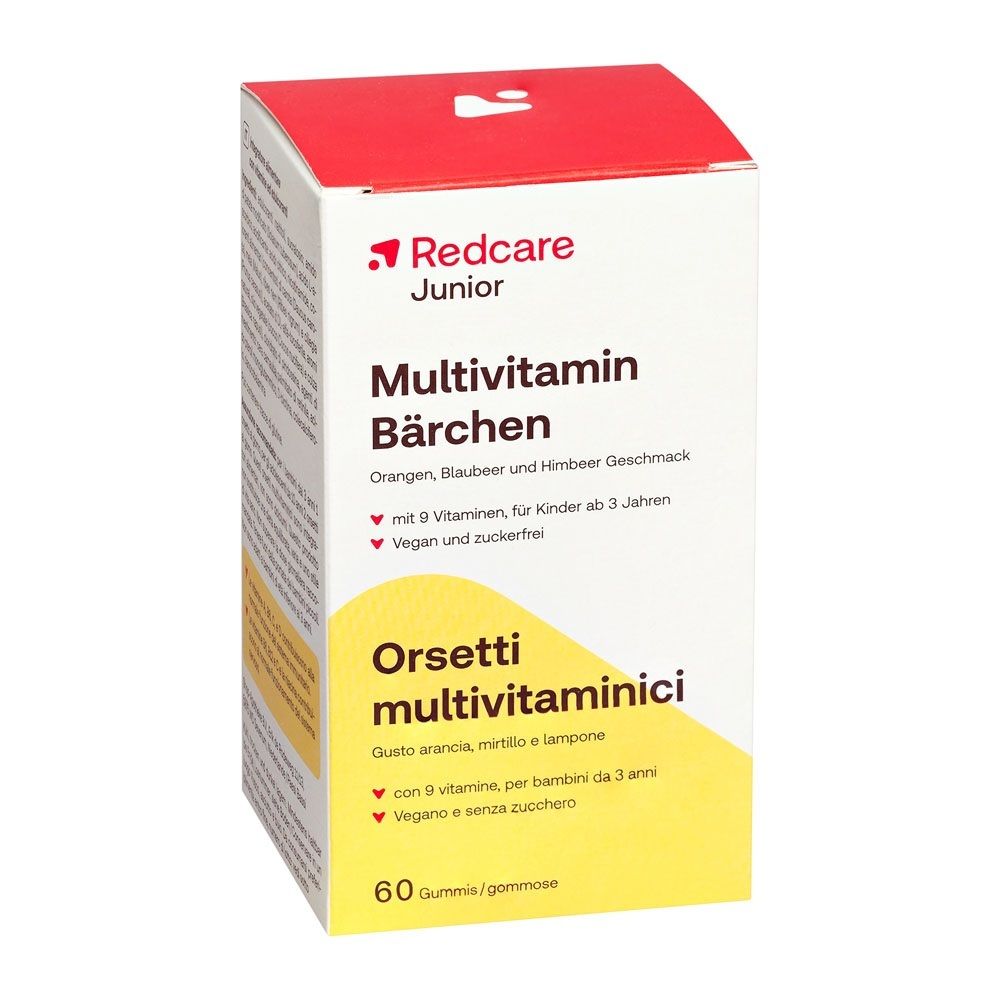 Boîte Redcare Junior Multivitamin Bärchen, 60 oursons.