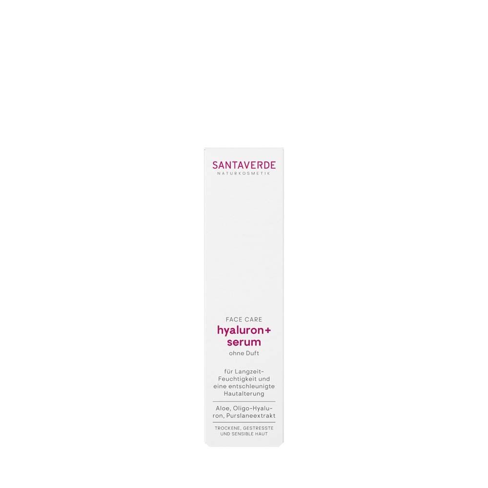 Emballage blanc avec nom du produit et texte. Sérum pour le visage.