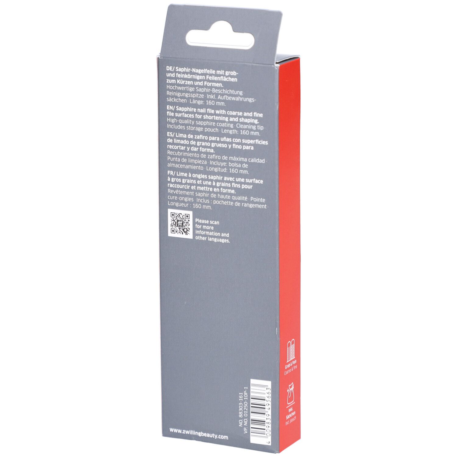 ZWILLING Lime à ongles saphir, 160mm, blanc 1 pc(s) Redcare Pharmacie — free download
