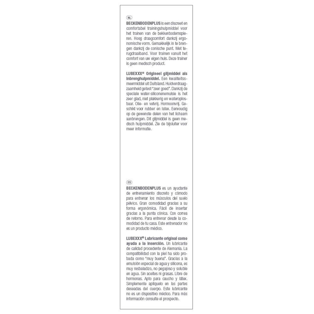 Texte sur fond blanc. Description de l'appareil d'entraînement et du lubrifiant. Informations d'utilisation.
