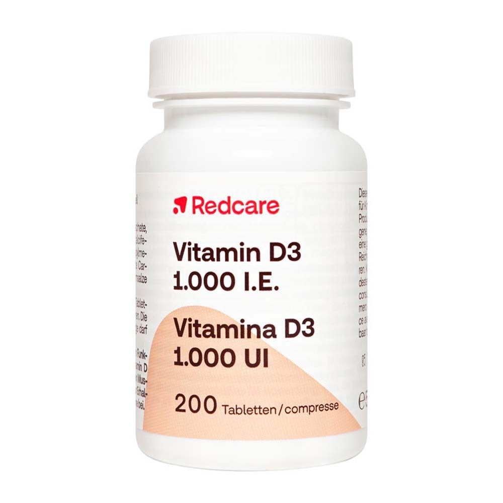 Redcare Vitamine D3 1000 UI