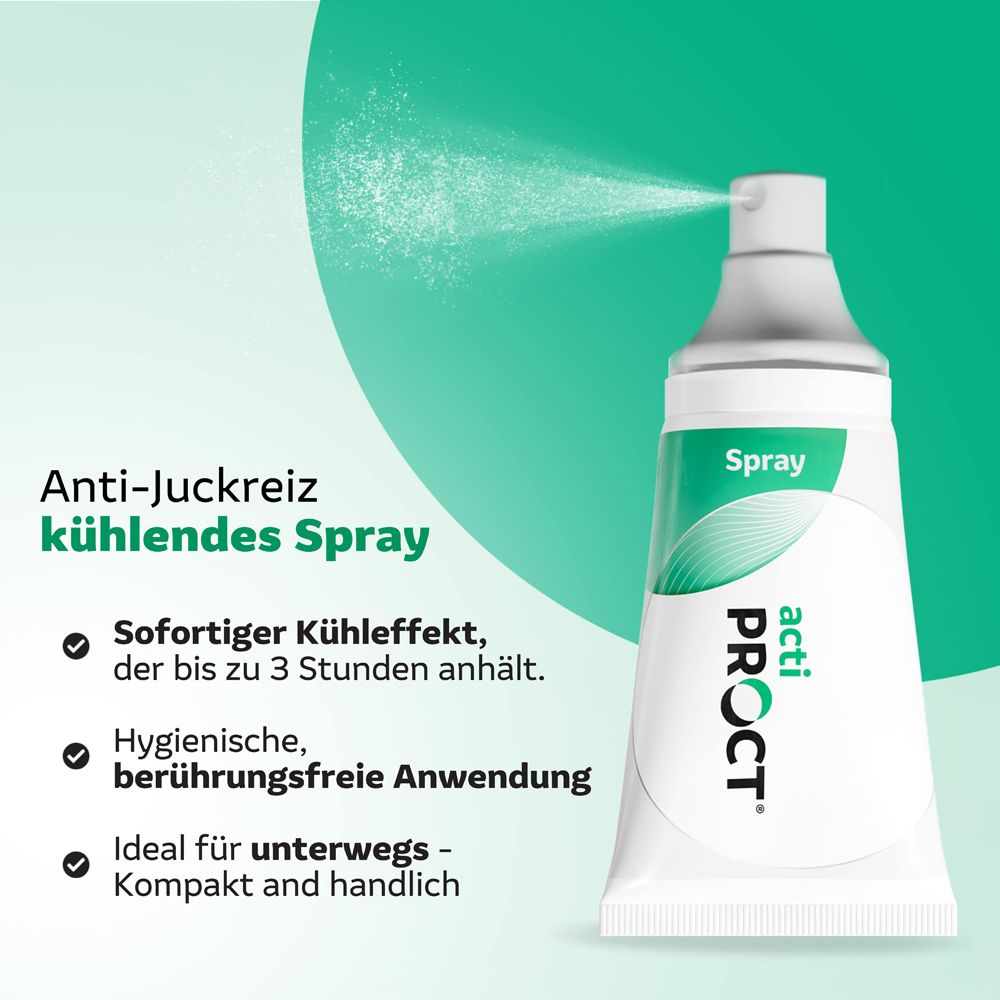 Spray rafraîchissant anti-démangeaisons. Effet rafraîchissant immédiat jusqu'à 3 heures. Application hygiénique sans contact. Idéal en déplacement.