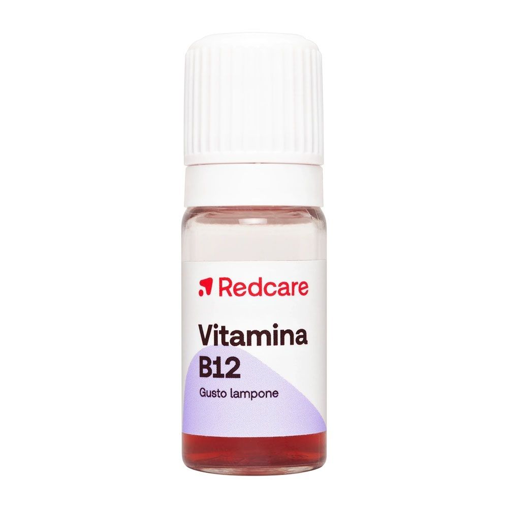 Redcare Vita Vitamine B12 ampoule goût framboise.