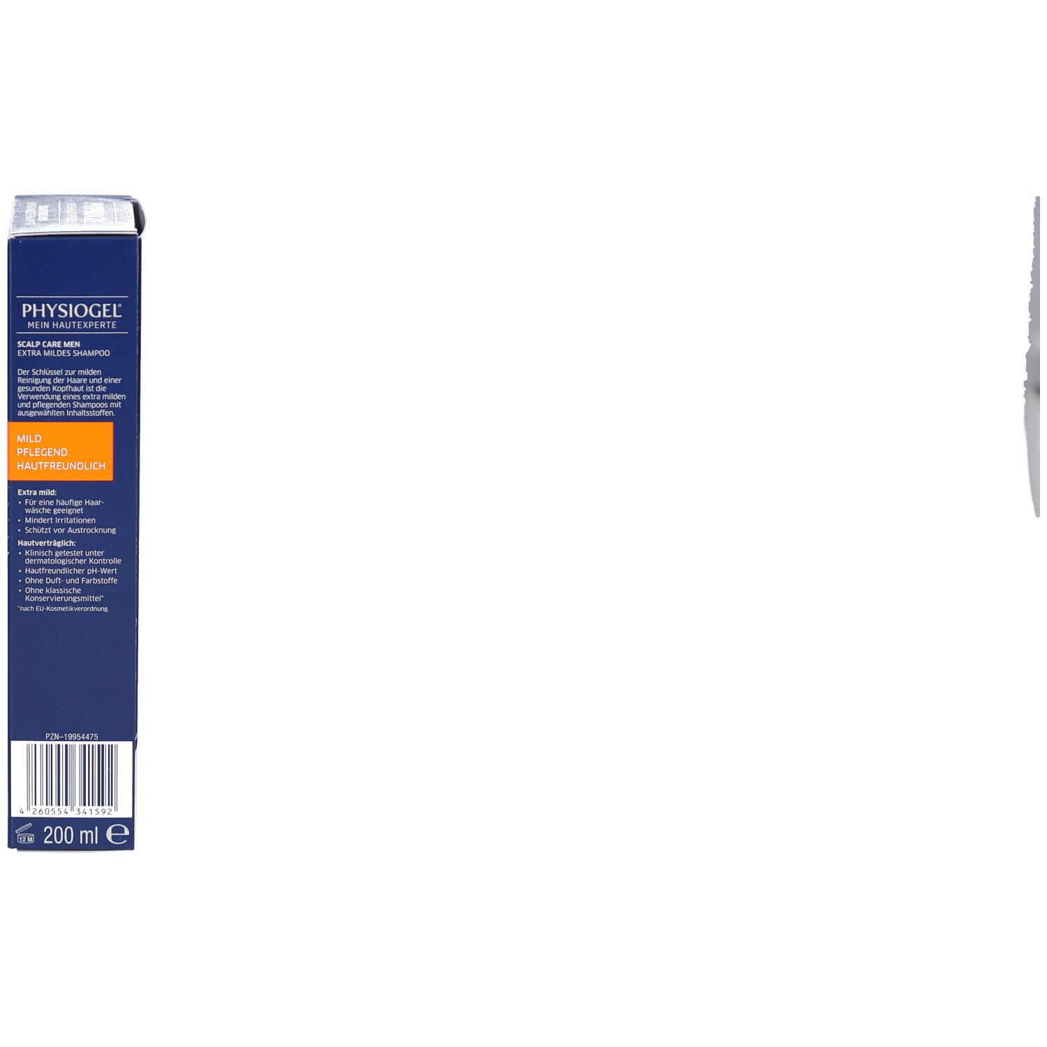 Physiogel Scalp Care Men Shampoo Extra Doux, flacon de 200 ml.