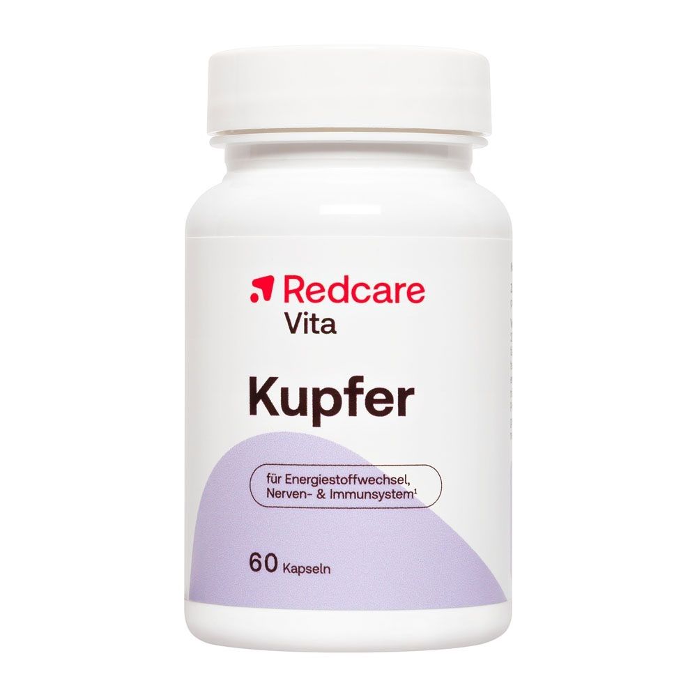 Flacon Redcare Vita Kupfer de 60 gélules.