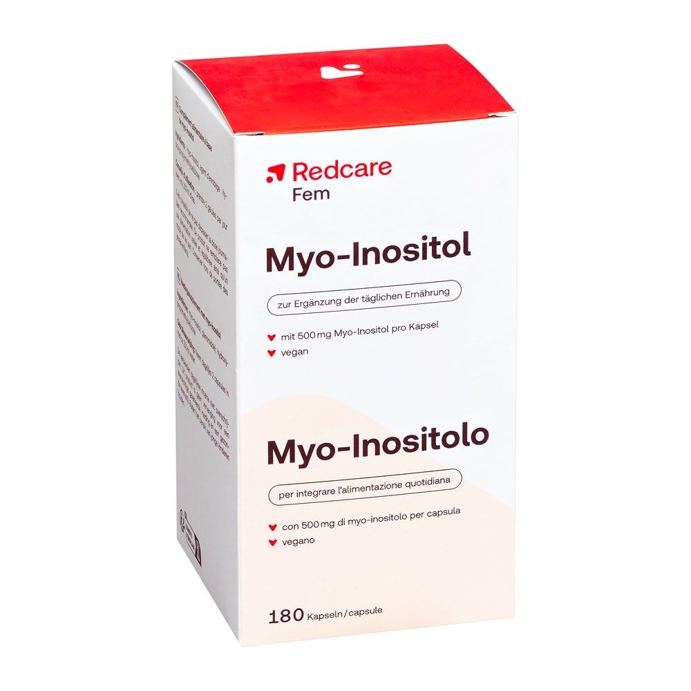 Emballage Redcare Fem Myo-Inositol, face avant.