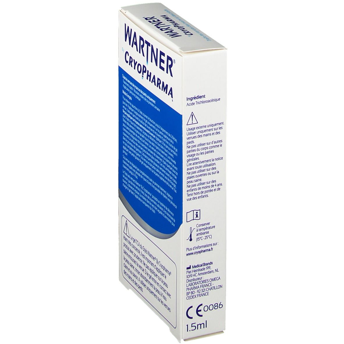 Cryopharma Wartner cryopharma stylo anti-verrues